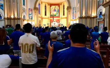 Em missa lotada de torcedores, Cruzeiro celebra 101 anos de fundação