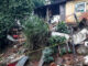 Parte de uma casa desaba em BH