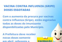 Doses da vacina contra Gripe estão esgotadas em João Monlevade
