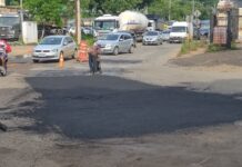 Prefeitura de João Monlevade recupera vias com asfalto a quente