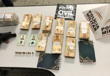 Foragido é encontrado com cento e quarenta e sete mil e quinhentos reais, em Ipatinga