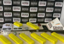 Com a boca na botija casal é preso com drogas em Rio Piracicaba