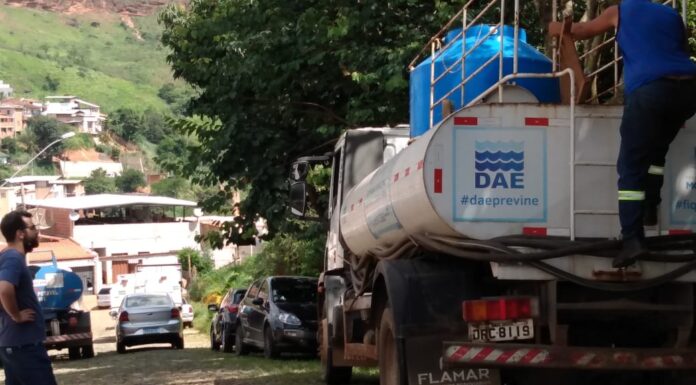 DAE disponibiliza caminhões pipa para reforçar abastecimento, mas pede população economia no consumo