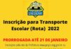 Inscrições para o Transporte Escolar em João Monlevade são prorrogadas até sexta-feira