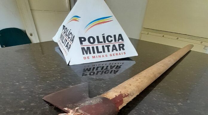 Homem que assassinou outro, com golpes de machado em Nova Era é preso nesta manhã