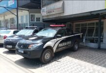 Policiais Civis fazem vistorias em mais de 18 pátios de veículos apreendidos, na área do 12º Departamento de Polícia