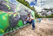 Esporte e cultura: artistas revitalizam a Pista de Esportes Radicais do Parque