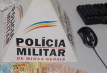 Senhor é preso por tráfico em Barão de Cocais