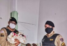 Militares de Monlevade são acionados por mulher em trabalho de parto