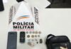 Drogas são encontradas em veículo de conhecido no meio policial de Catas Altas