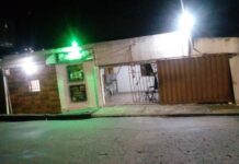 Casa onde funcionava pizzaria desaba na região Noroeste de Belo Horizonte