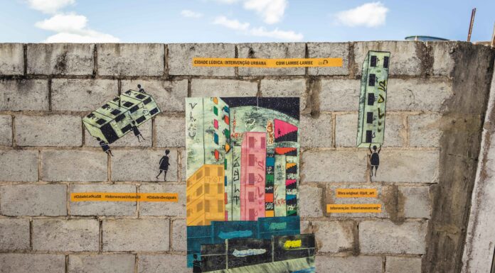 Cidade Lúdica: intervenção urbana com lambe-lambe, conheça mais um projeto do Fazendo Arte