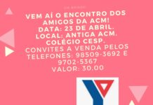 Segundo Encontro de ACEMISTAS em abril