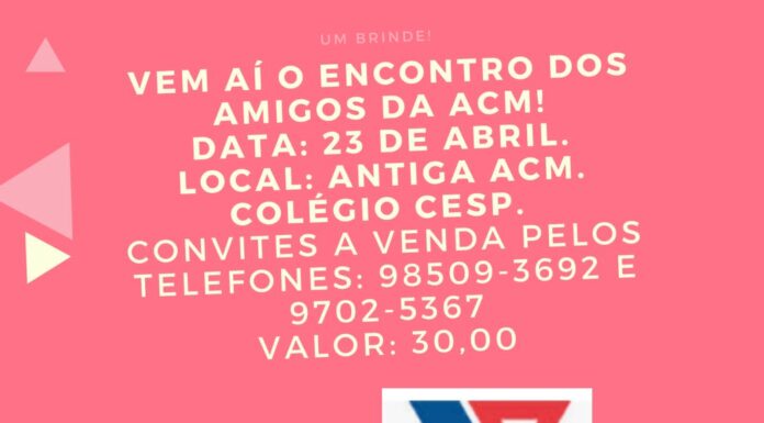 Segundo Encontro de ACEMISTAS em abril