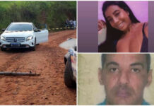 Execução de casal em carro de luxo é mistério para a polícia de Caratinga
