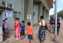 Segue a aplicação das quatro doses nesta quinta em Monlevade