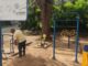 Mutirão de limpeza: Secretaria de Esportes e voluntários realizam limpeza na quadra do bairro Laranjeiras