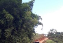 Secretaria Municipal de Obras de Itabira comunica interdição da via de acesso ao Parque Ribeirão São José