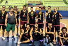 Equipe de basquetebol da Secretaria de Esportes participa de torneio em Santa Maria