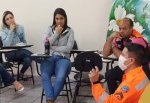 Treinamento para Formação de Brigadista Orgânico na sede da Fundação Crê-Ser