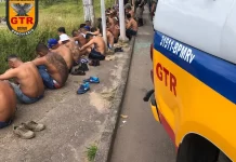 Coquetel molotov, soco inglês e drogas apreendidos com torcida do Cruzeiro