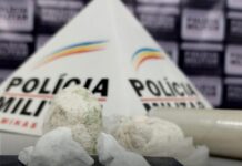 Polícia Militar apreende pasta base de cocaína no bairro Nova Vista em Itabira