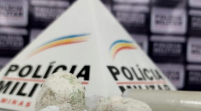 Polícia Militar apreende pasta base de cocaína no bairro Nova Vista em Itabira