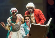 O espetáculo “A BELA E A FERA” na Praça da Igreja São José Operário em Monlevade