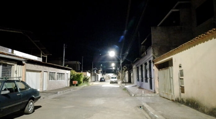 Mais quatro bairros recebem iluminação de LED em João Monlevade