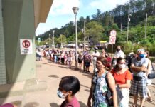 Imunização contra o coronavírus continua nesta segunda-feira em Monlevade