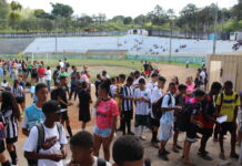 Clube Atlético Mineiro realiza avaliação com crianças e adolescentes em João Monlevade