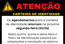 Agendamentos para emissão da carteira de identidade retornam na segunda-feira