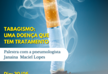 Secretaria de Saúde, realiza palestra contra o tabagismo