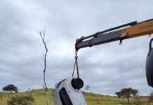 Veículo capota, cai em córrego e mata o aniversariante em Conceição do Mato Dentro