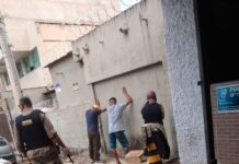 A casa caiu para quadrilha que tentava usar documentos falsos no Banco Bradesco de Monlevade