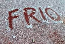 Rede Nacional de Meteorologia alerta frio intenso