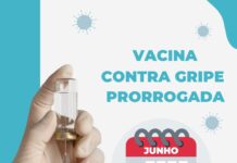 Campanha de vacinação contra a gripe e sarampo são prorrogadas