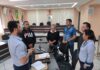 Em visita à Câmara, prefeito de Rio Piracicaba entrega projeto de lei para adequar salário dos professores ao Piso Nacional