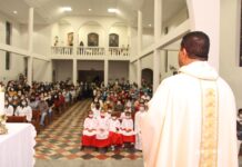 Sábado com procissão, celebração eucarística, roda de viola e forró na Festa da Padroeira Nossa Senhora do Carmo