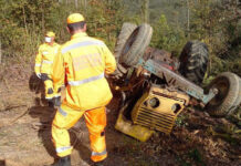 Homem morre após ser esmagado por trator em Antônio Dias