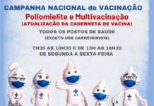 Vacinação contra poliomielite e multivacinação prossegue ao longo da semana