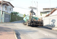 Conclusão do recapeamento da rua Gomes Batista prevista para fim do mês