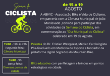 Dia Municipal do Ciclista é celebrado com várias atividades