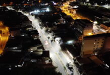 Avenida Isaac Cassimiro ganha nova iluminação com lâmpadas de LED