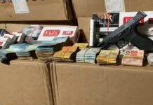 Homem é preso com grande carga de cigarros contrabandeados, dinheiro e arma em BH