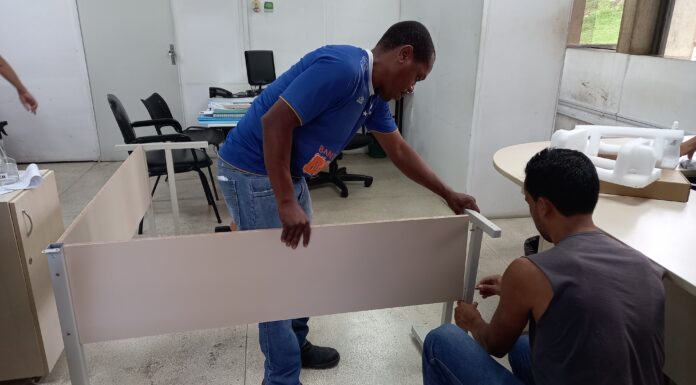 Repartições públicas da Prefeitura de João Monlevade, recebem móveis e computadores novos