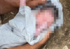 Bebê é jogada em rio dentro de mochila horas depois do nascimento