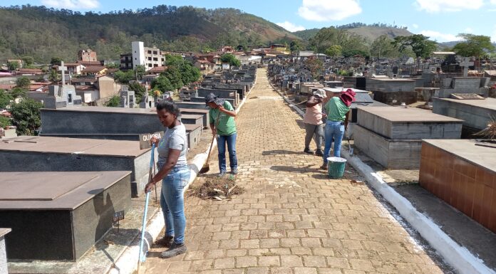 Prefeitura de João Monlevade prepara os cemitérios para o Dia de Finados