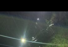 Contenção de rip rap desaba durante temporal em Monlevade