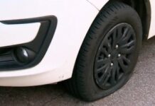 Policiais flagrados furando pneus com faca em Betim (MG) são identificados